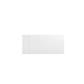 Flat Cover Plate 500 x 1100 Gloss White