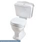 Tamarind Cistern with Fittings and Lever Flush - White