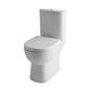 Farringdon Close Coupled WC Pan with Fixings - White