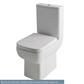 Bijou Close Coupled WC Pan with Fixings - White