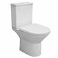 Croxley Close Coupled Eco Vortex WC Pan with Fixings - White
