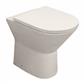 Croxley Comfort Height Back To Wall Eco Vortex WC Pan with Fixings - White