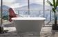 Charlton Freestanding bath 1650x740x565mm inc waste Grey