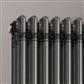 Imperia 3 Column Radiator 1800 x 380mm Bare Metal