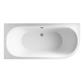 Biscay Double Ended (DE) 1700 x 800 x 440mm Beauforte Bath - White