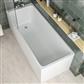Malin Single Ended (SE) 1750 x 750 x 440mm Beauforte Bath - White