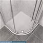 Vantage Plan E 800mm x 800mm Quadrant Shower Tray - White