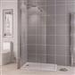 Vantage 2000 6mm Easy Clean 2000mm x 300mm Walk-In Shower Panel - Chrome