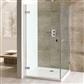 Volente 1850mm x 760mm Double Hinge Shower Door - Chrome Profiles