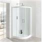 Vantage Easy Clean 900x900mm Quadrant Shower Enclosure - White