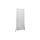 Hadleigh 1200 x 485 Aluminium Radiator Matt White