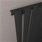 Tunstall 600 x 825 Radiator Matt Black