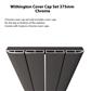 Withington Cover Cap Set 375mm Chrome