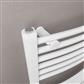 Wingrave Curved Multirail 1800 x 600 Gloss White