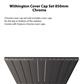 Withington Cover Cap Set 850mm Chrome