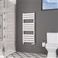 Deddington 1200 x 500 Towel Rail Gloss White