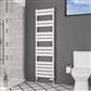 Deddington 1800 x 500 Towel Rail Gloss White