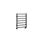 Tuscan Square Towel Rail 800 x 600 Matt Black