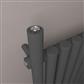 Lambourne 1200 x 420 Radiator Matt Anthracite